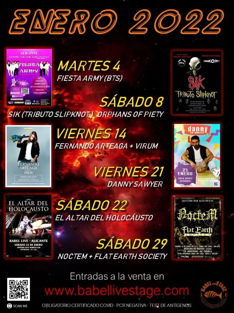 Babel Live Stage - Enero 2022