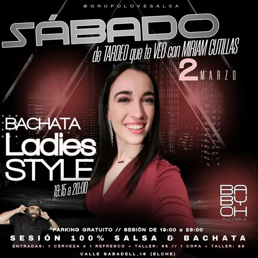 Bachata Ladies Style - Tardeo que te veo con Miriam Cutillas