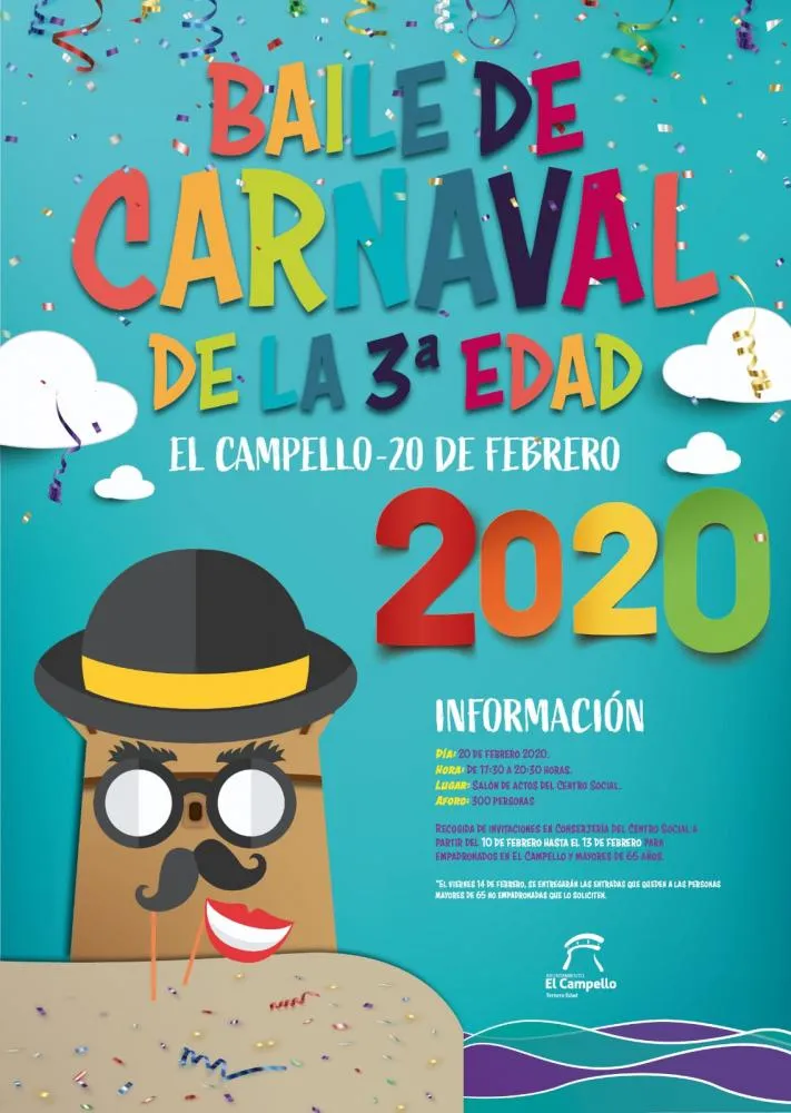 Baile de Carnaval de la 3ª Edad en El Campello