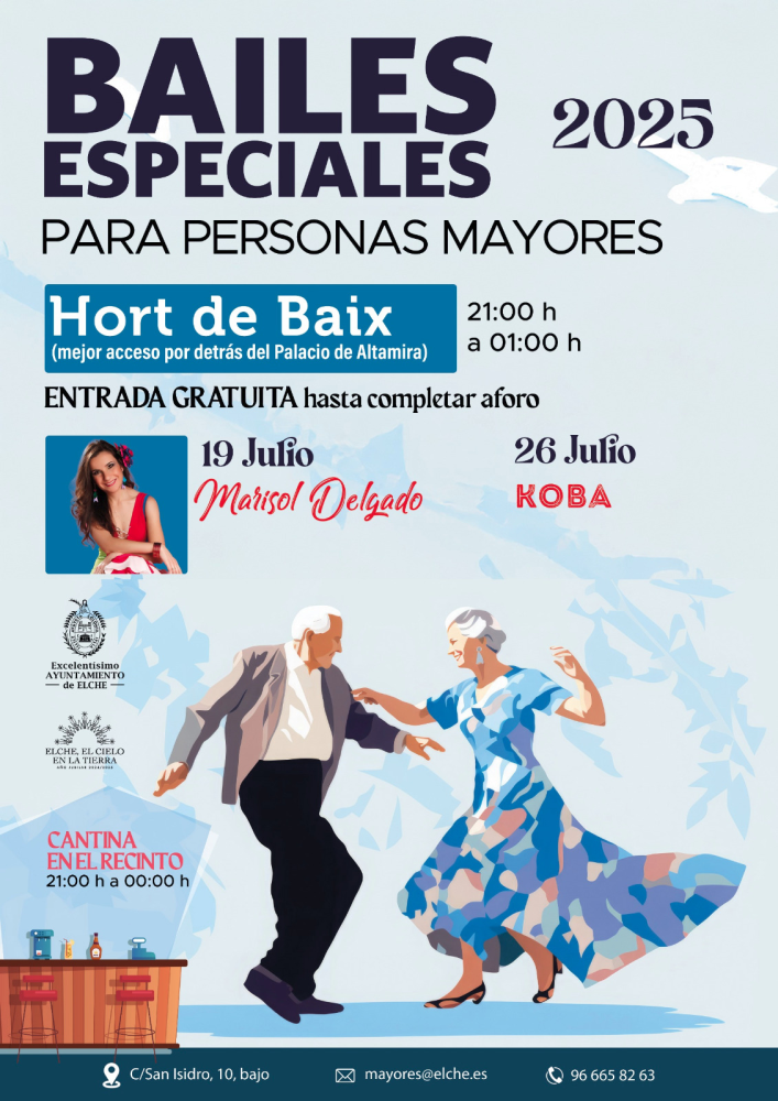 Bailes de verano para mayores Hort de Baix 2025