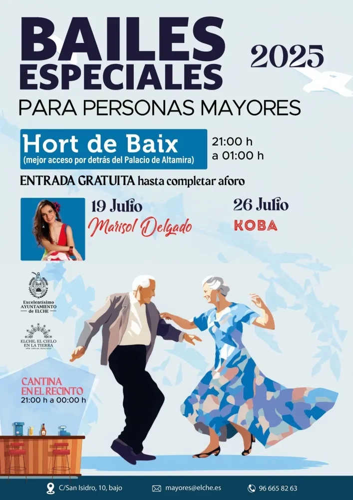 Bailes Especiales para mayores Elche