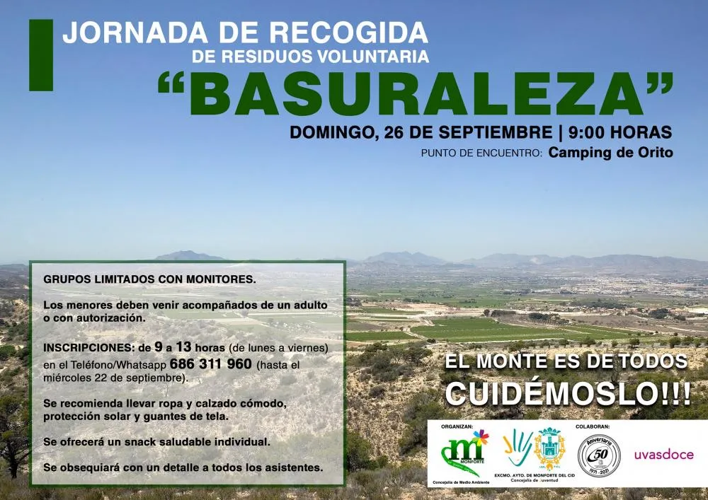 Basuraleza - Jornada de Recogida de Residuos Voluntaria