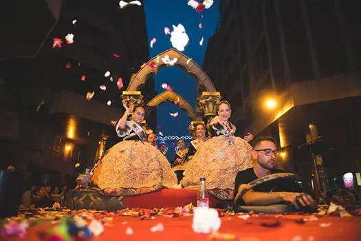 Batalla de flores en Elche 2019