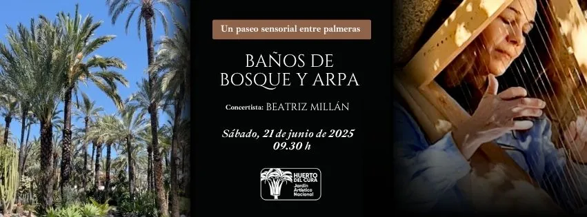 Baños de bosque y arpa