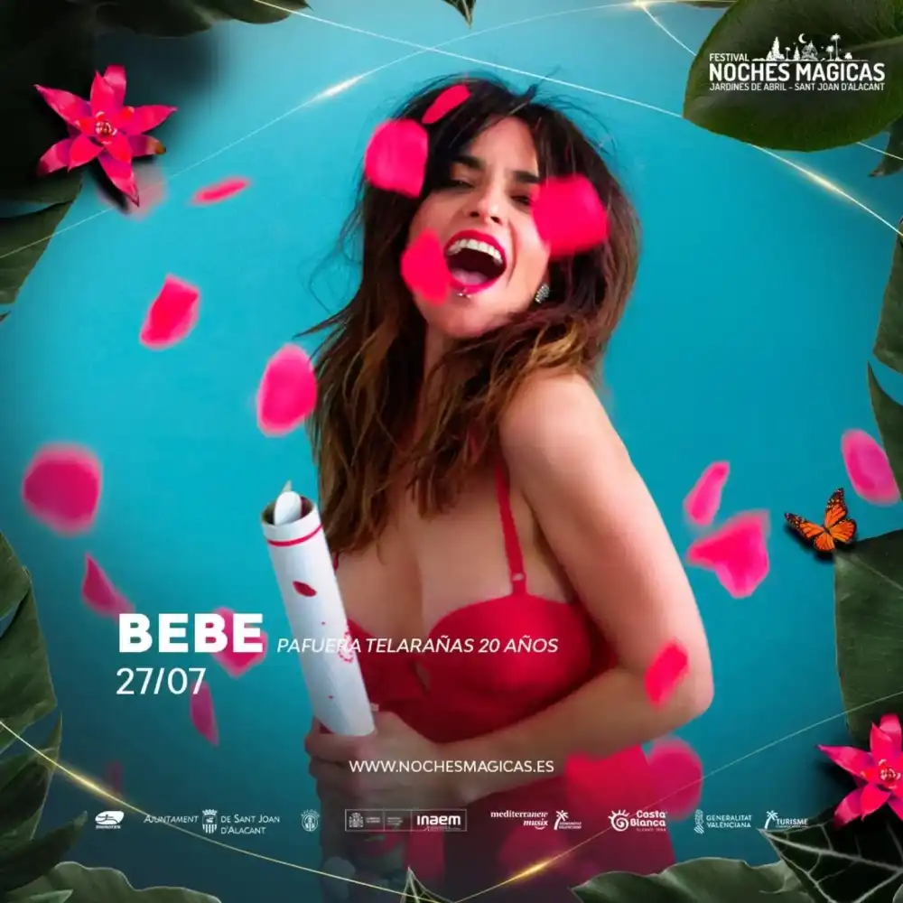 Bebe Gira Parafuera Telarañas ► Festival Noches Mágicas