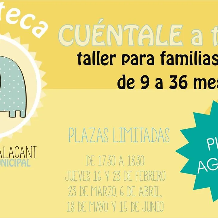 Bebeteca: Taller en Familia: Cuéntale a Tu Bebé. 3ª Sesión.
