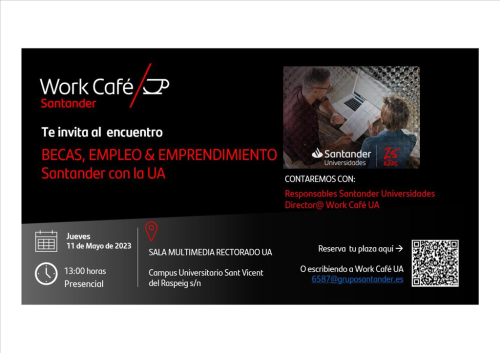 Becas, Empleo & Emprendimiento Santander con la Ua