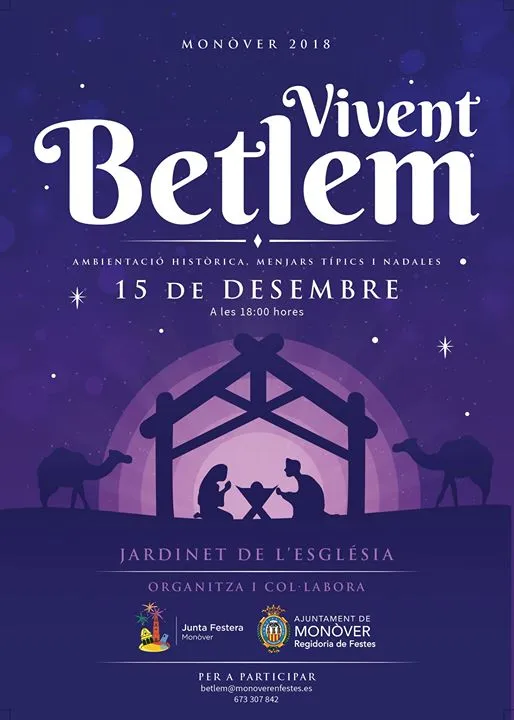 Belén Viviente 2018 en Monóvar