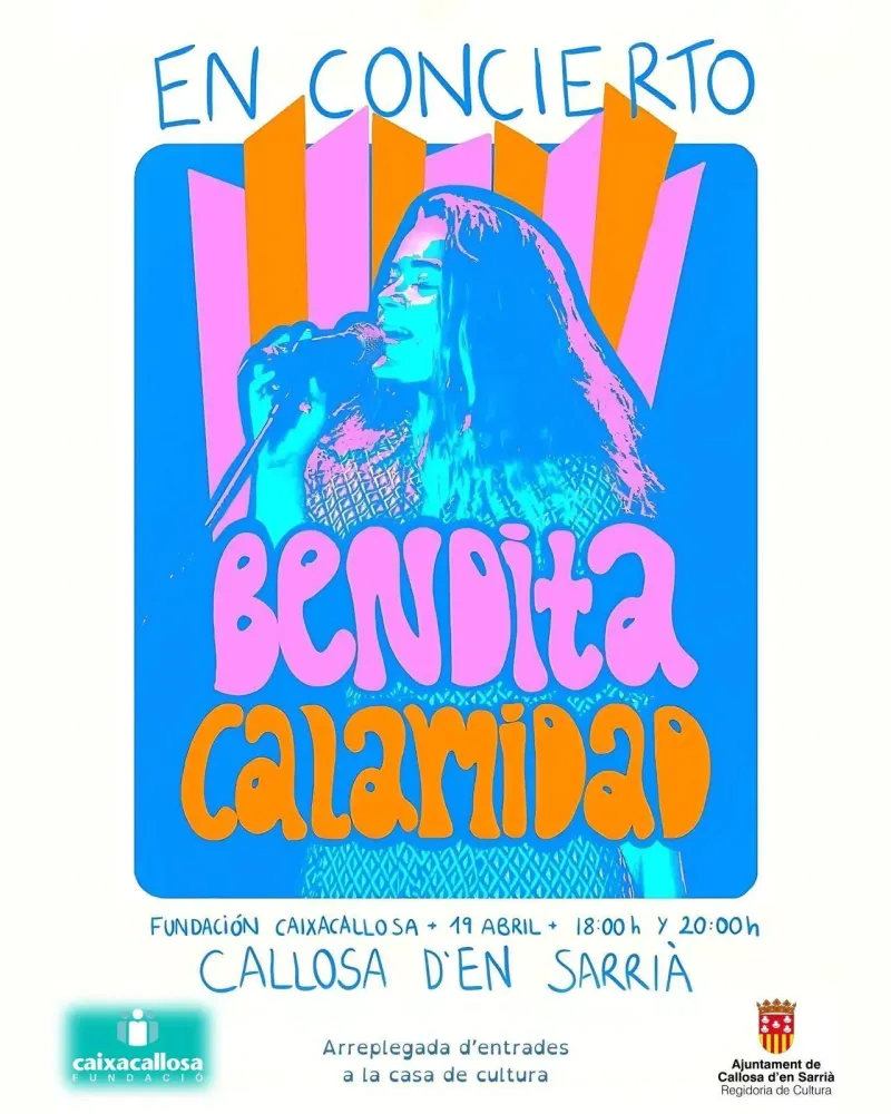 Bendita Calamidad en concierto