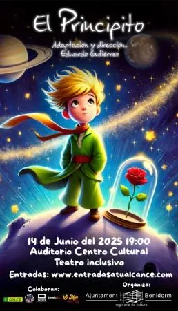 Benidorm acerca el teatro a las personas con discapacidad con una lectura dramatizada de 'El Principito'