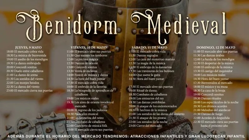 Benidorm Medieval 2024