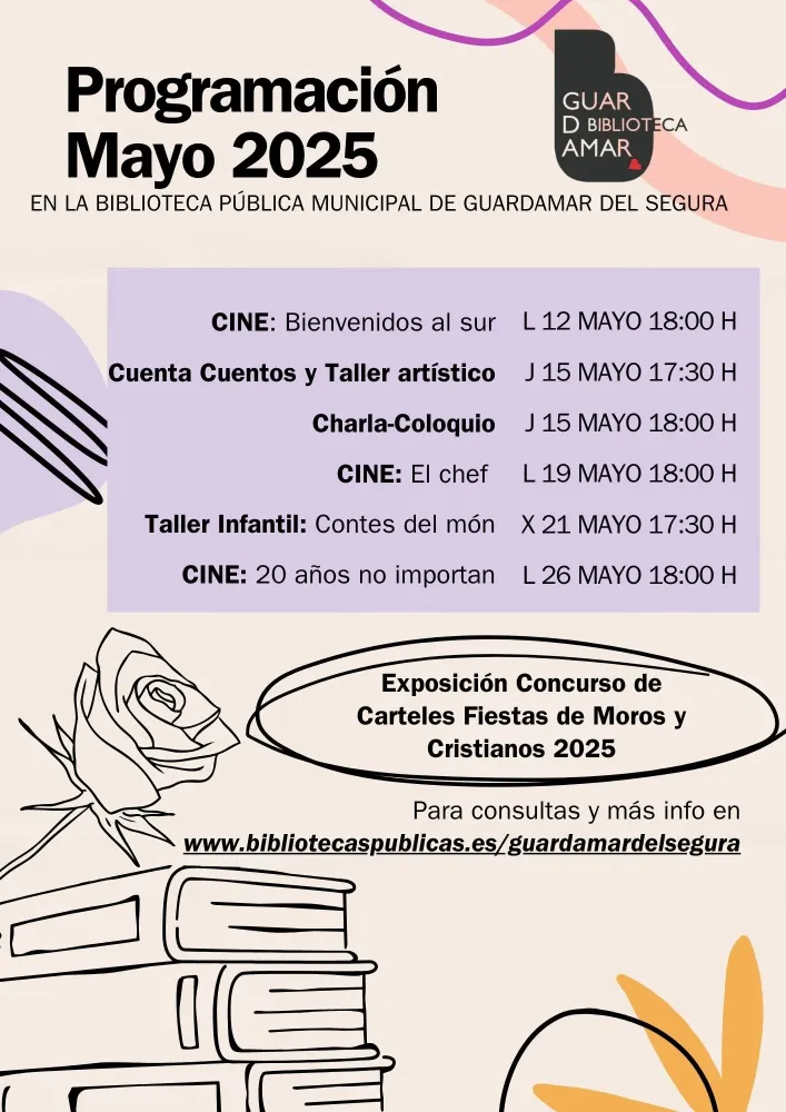 Biblioteca Guardamar del Segura - Mayo 2025