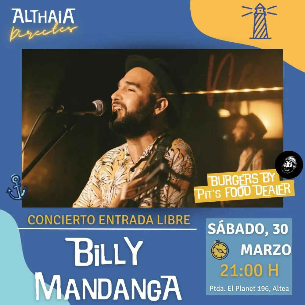 Billy Mandanga en concierto