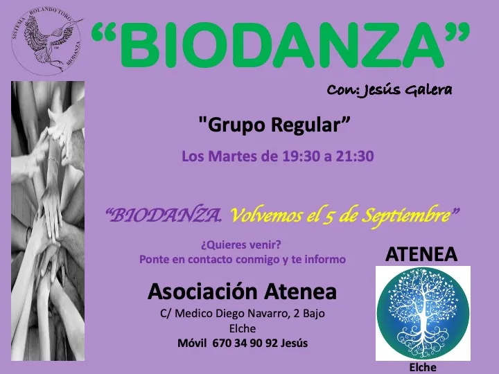 Biodanza en Atenea