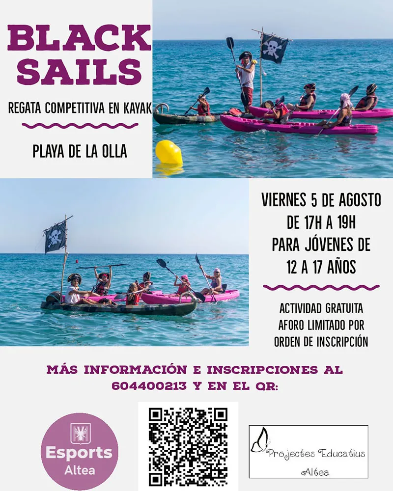 Black Sails - Regata competitiva en Kayak