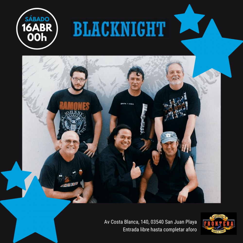 BlackNight en concierto