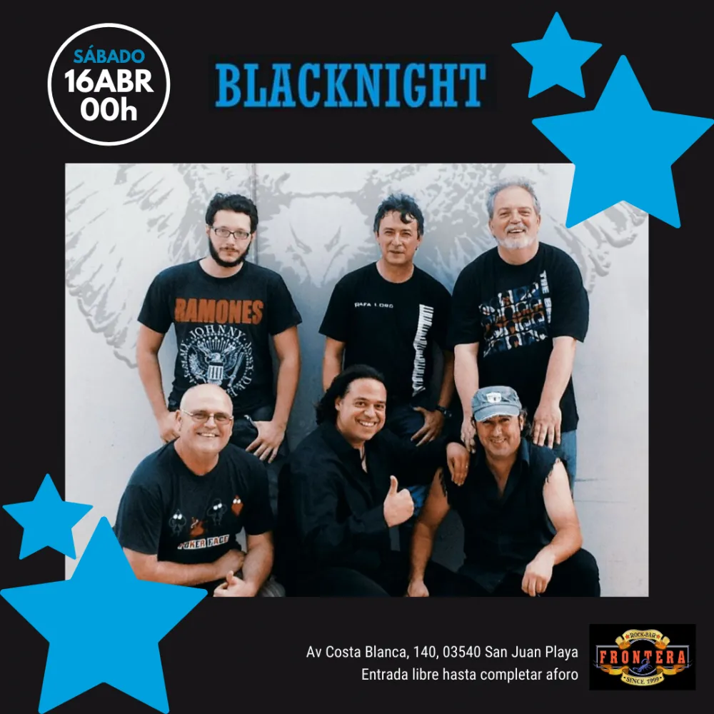 BlackNight en concierto