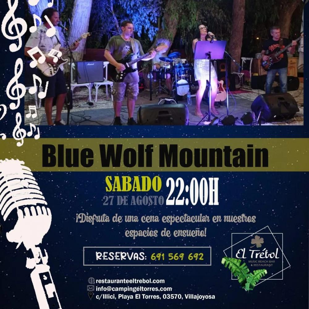 Blue Wolf Montain en El Trebol Restaurante