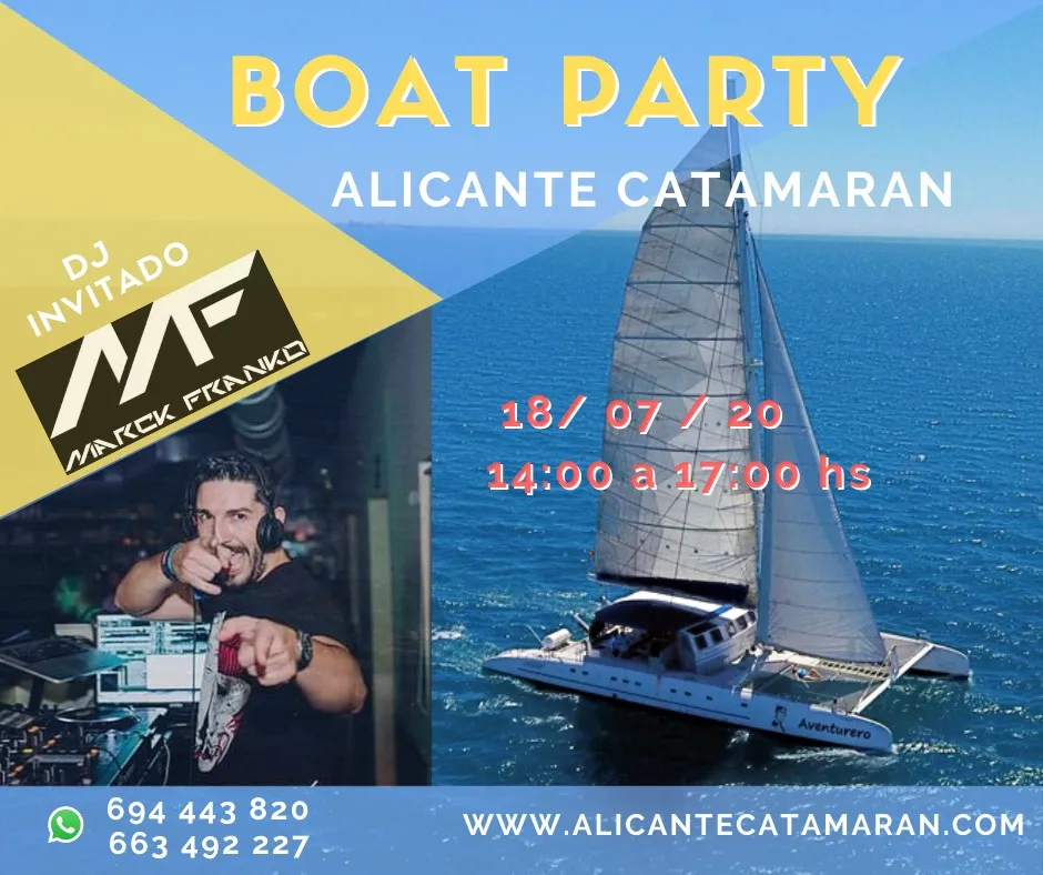 Boat Party Alicante Catamarán