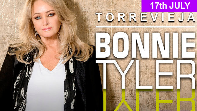 Bonnie Tyler en Torrevieja 17 de Julio 2020