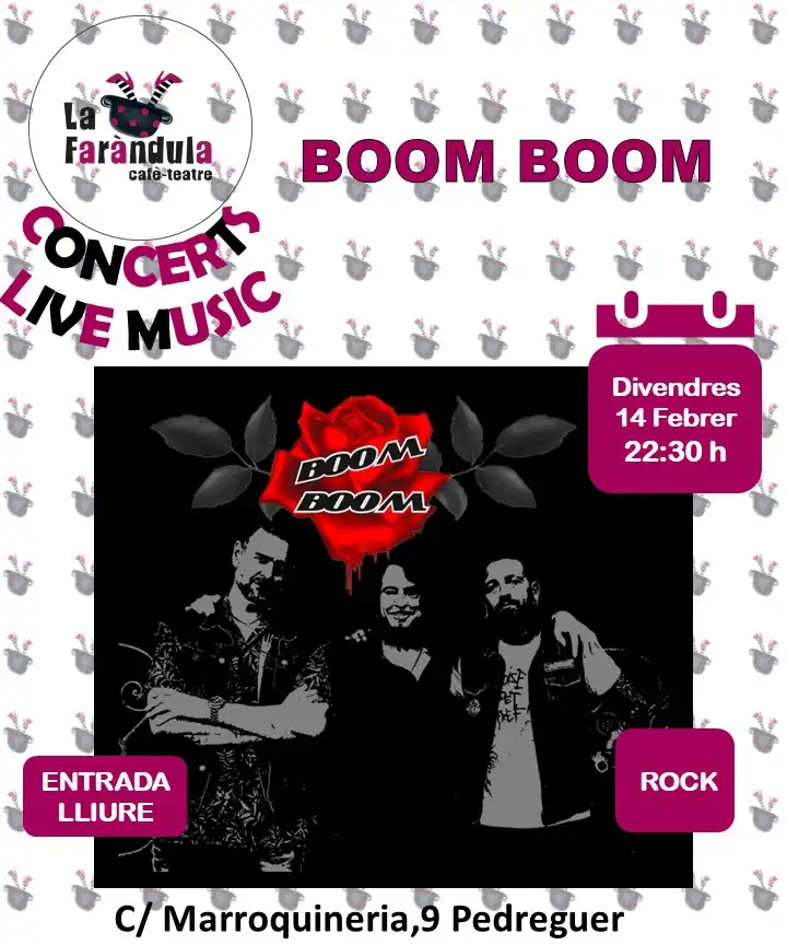 Boom Boom en concierto