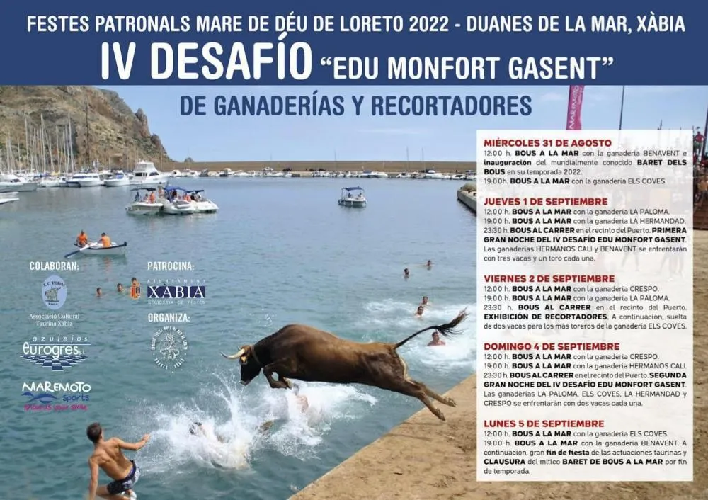 Bous a la Mar de Xàbia 2022