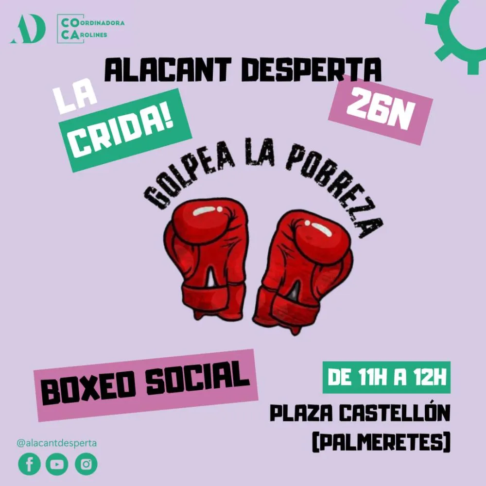 Boxeo social " boxea a la pobreza"