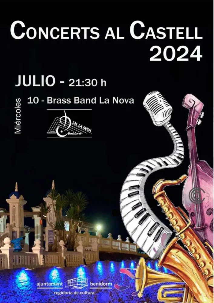 Brass Band la Nova ► Concerts al Castell 2024