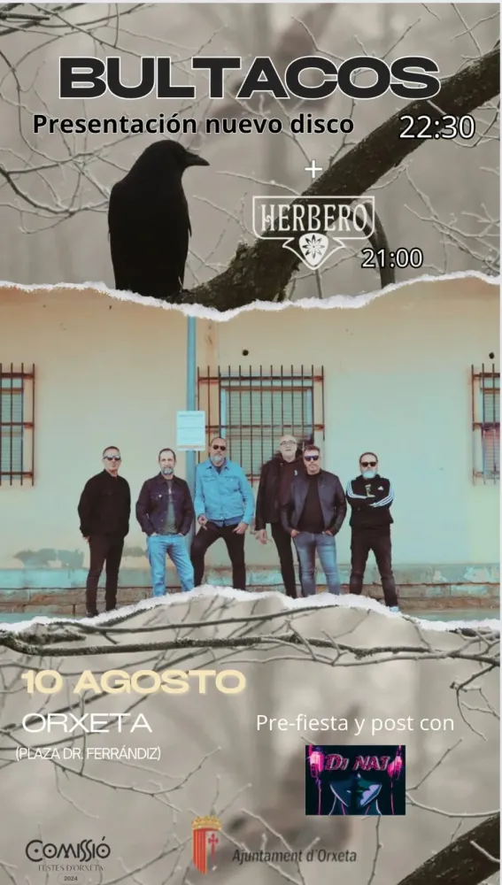 Bultacos - Presentación nuevo disco + Herbero