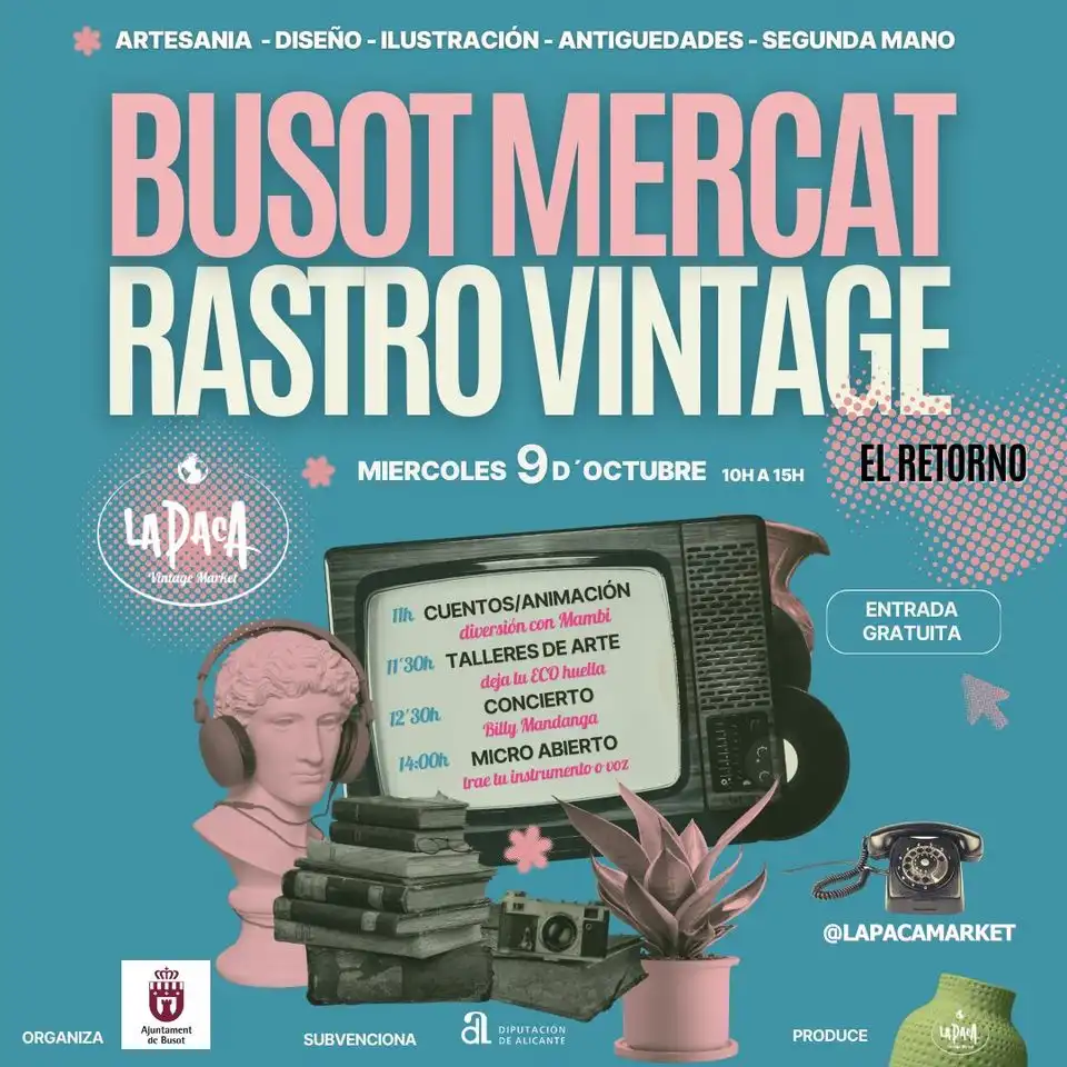 Busot Mercat "El retorno" 9 D'Octubre