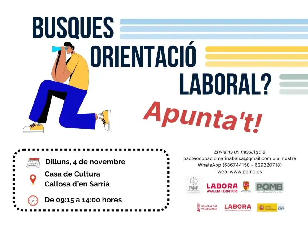 Busques Orientació Laboral?