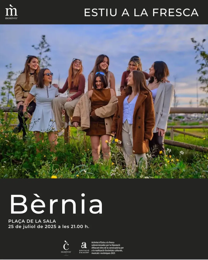 Bèrnia en concierto ► Estiu a la fresca 2025