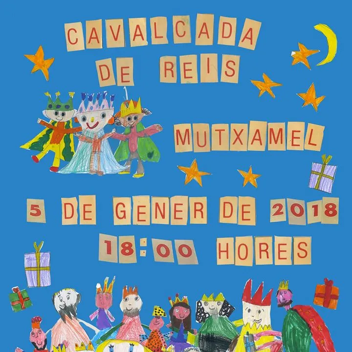 Cabalgata de los Reyes Magos 2017 en Mutxamel