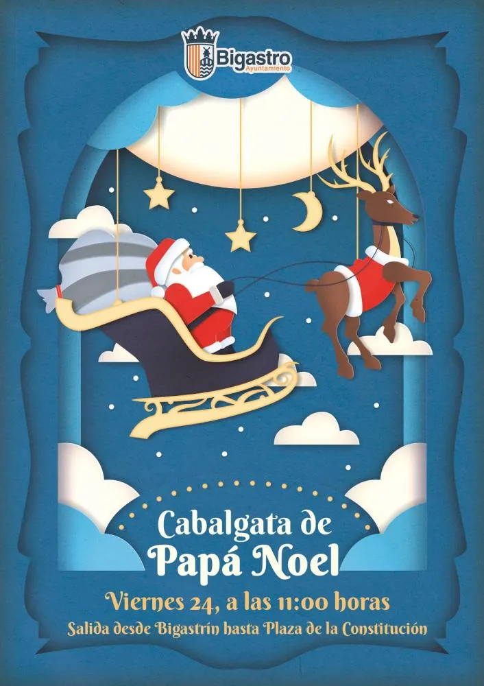 Cabalgata de Papá Noel en Bigastro