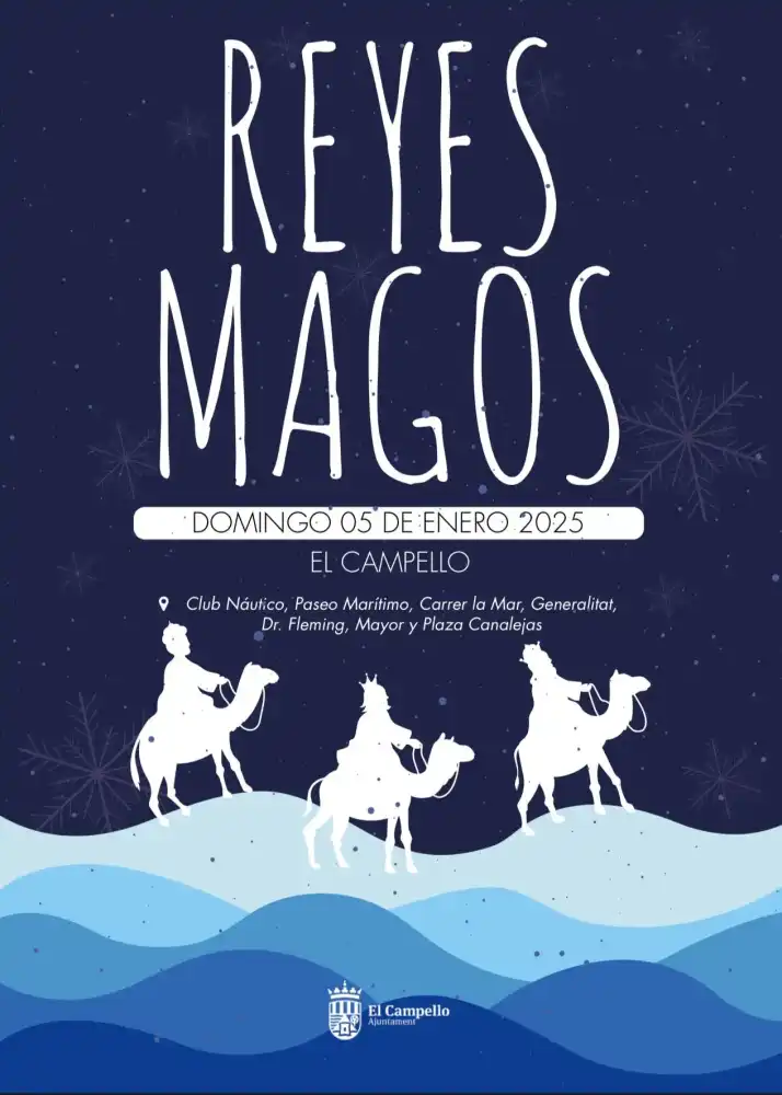 Cabalgata de sus Majestades los Reyes Magos de Oriente Campello 2025