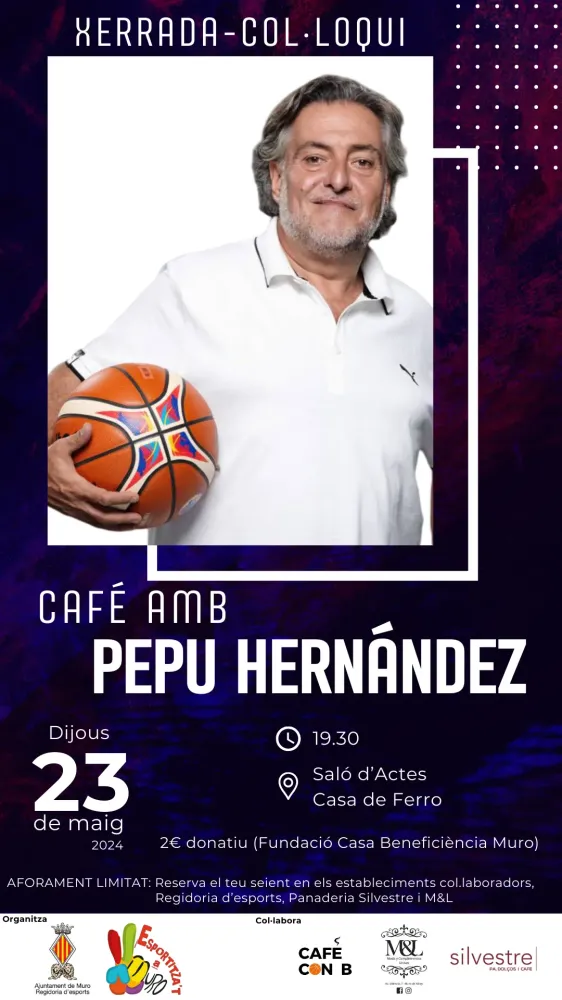 Café con Pepu Hernández