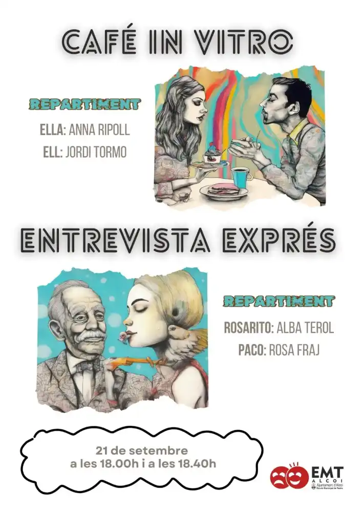 Café in Vitro y Entrevista Express | Emt Alcoi ► IV Edición Microteatre El Trabajo