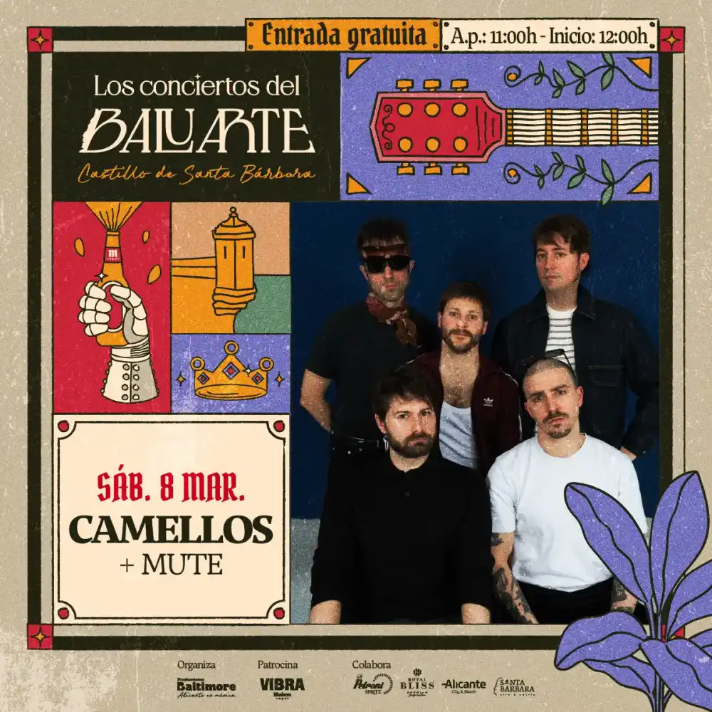 Camello + Mute ► Los Conciertos del Baluarte