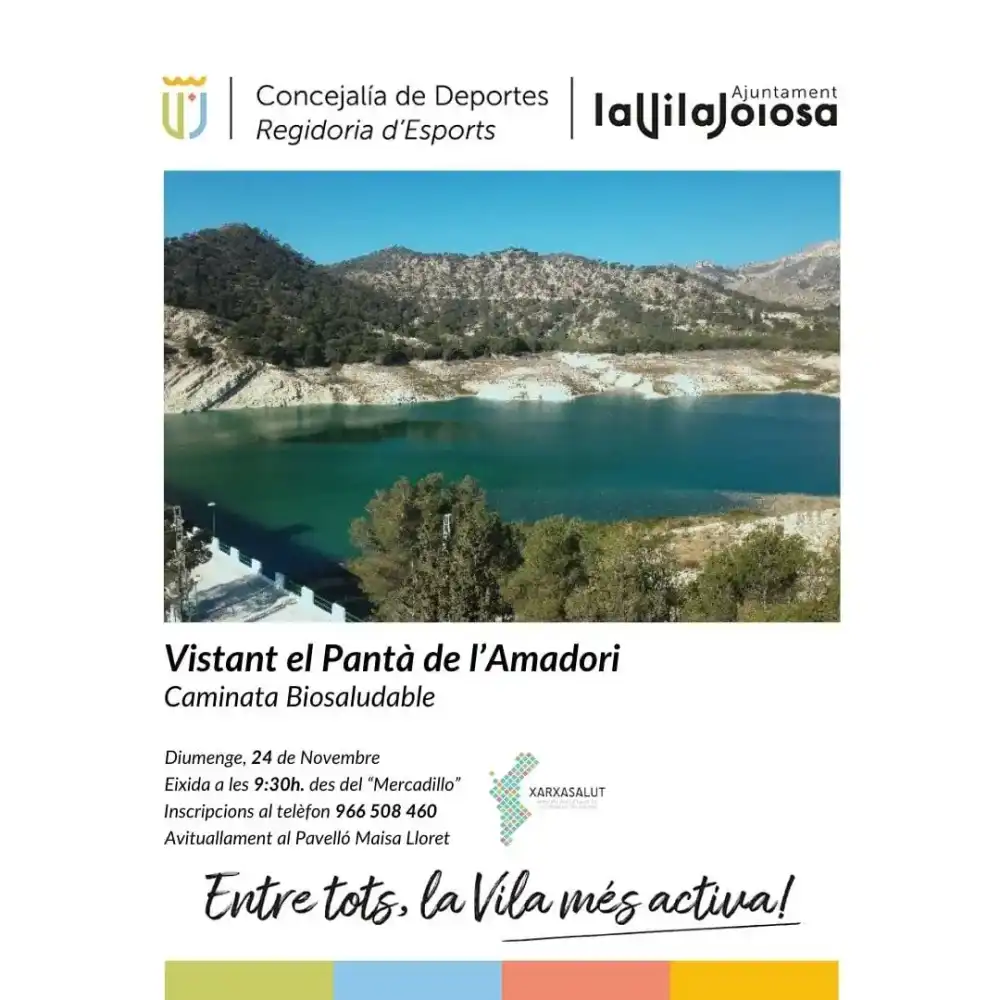 Caminata Biosaludable "Visitad el Plantá de l'Amadori"