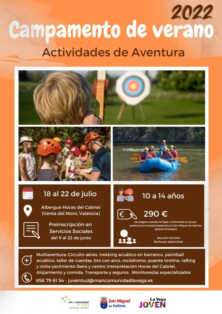 Campamento de Verano San Miguel de Salinas (Alicante)