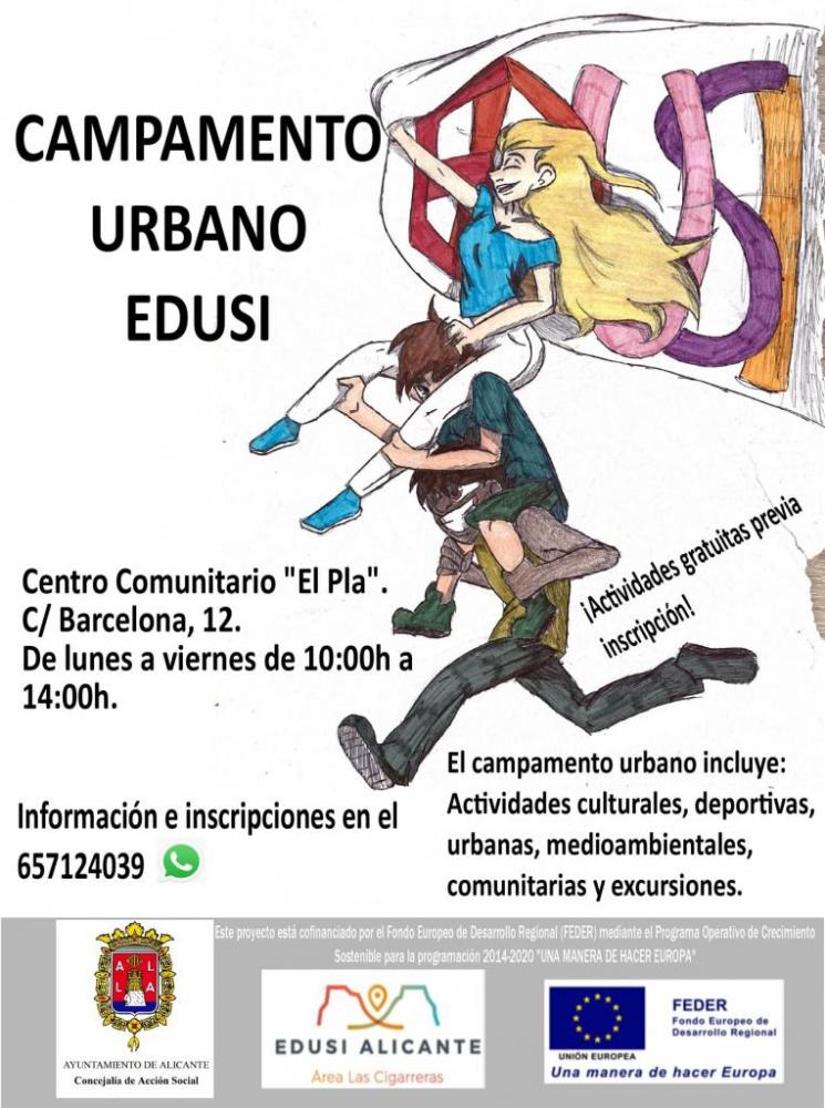 Campamento urbano Edusi en Alicante