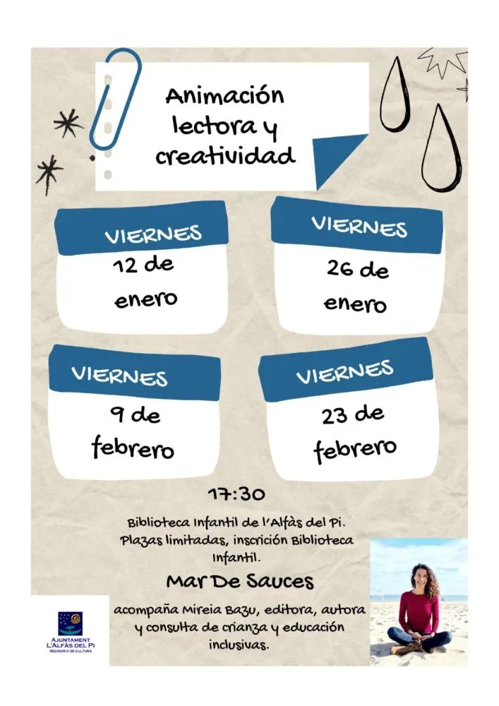 Campaña gratuita de animación lectora y creatividad Biblioteca Municipal de l'Alfàs
