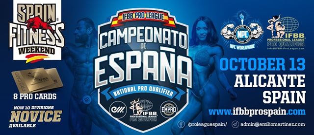 Campeonato de España Absoluto IFBB Pro League 2019