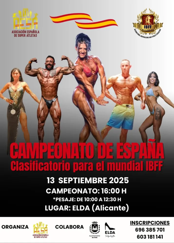 Campeonato de España de Fisicoculturismo 2025