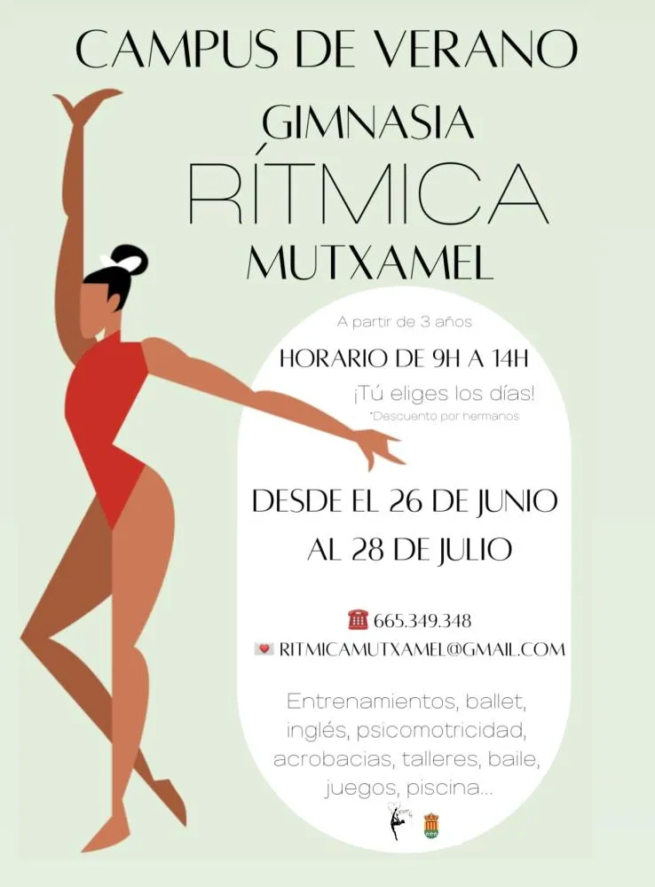 Campus de Verano Gimanasia Rítmica Mutxamel