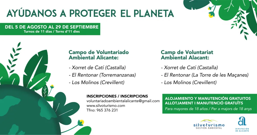 Campus de Voluntariado Ambiental Silvoturismo