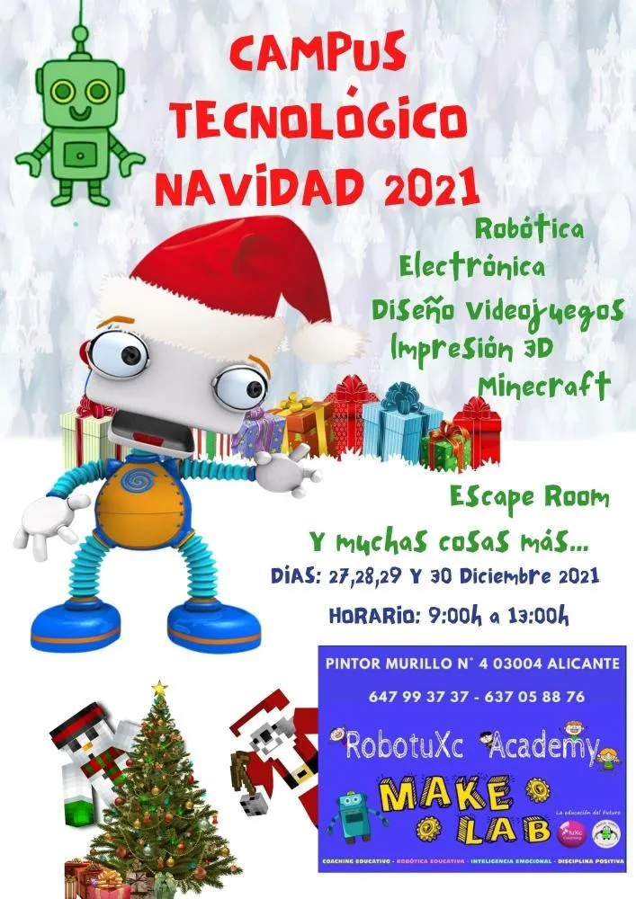 Campus tecnológico de Navidad 2021