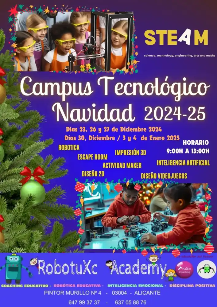 Campus tecnológico de Navidad 2024-25