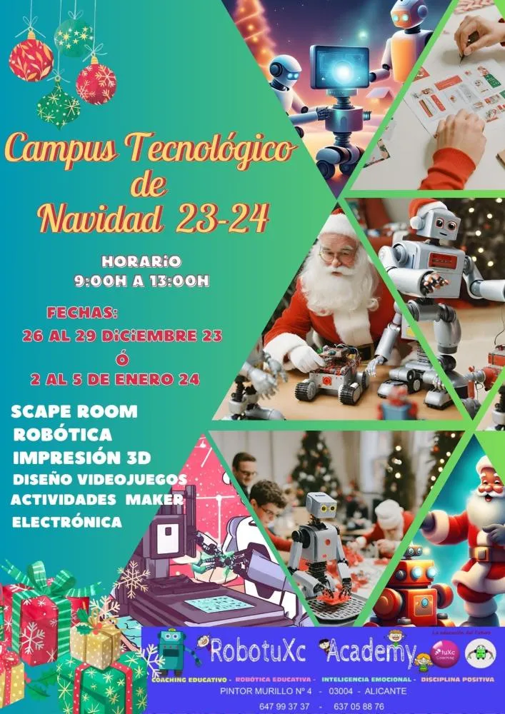 Campus Tecnológico Navidad 2023-24 RobotuXc