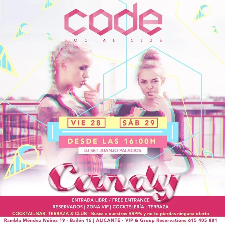 Candy en Code Social Club